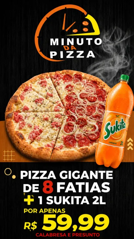 Combo Gigante Meio a Meio+ Sukita 2L